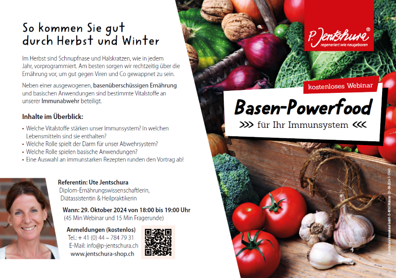 Webinar Basen-Powerfood für Ihr Immunsystem